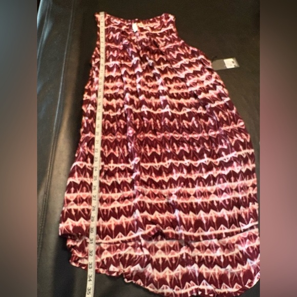 Paxton VT (Virginia Tech) Chic Sleeveless Mini Dress - Maroon and White NWT S - Picture 14 of 15